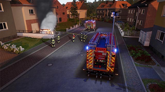 Emergency Call 112 - The Fire Fighting Simulation 2 tái hiện ca trực 24h của đội phòng cháy chữa cháy