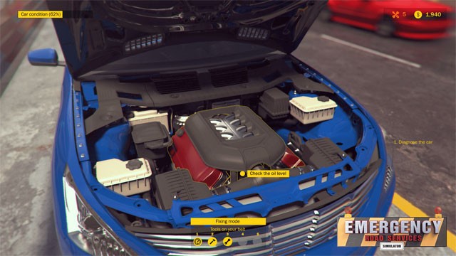 Emergency Road Service Simulator mô phỏng dịch vụ cứu hộ ô tô khẩn cấp