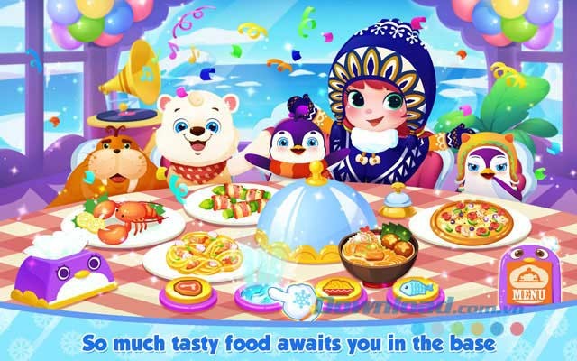 Vô số đồ ăn ngon đang chờ bạn trong game