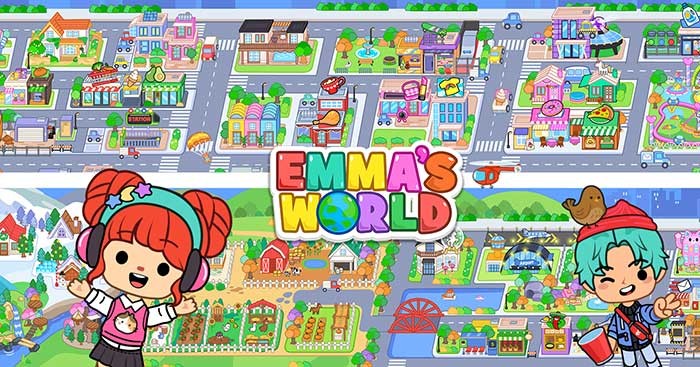 Tạo ra thế giới ảo của riêng bạn trong game Emma's World