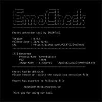 EmoCheck - Phần mềm phát hiện và loại bỏ Trojan Emotet