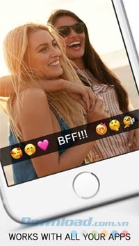 Hoạt động với mọi ứng dụng