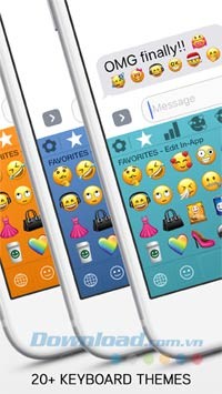 Hơn 20 chủ đề bàn phím