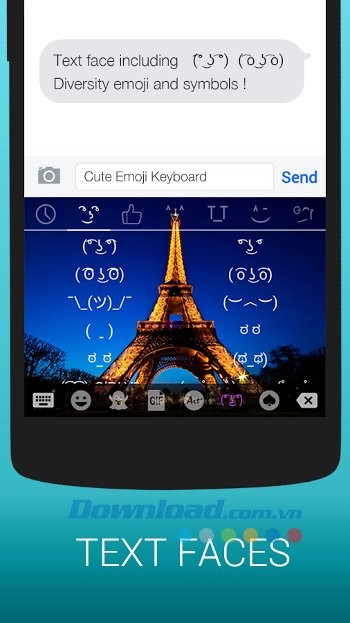 Gõ ký tự hình mặt người