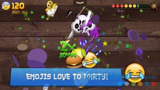 Tận hưởng bữa tiệc vui nhộn trên Emoji Samurai cho iOS