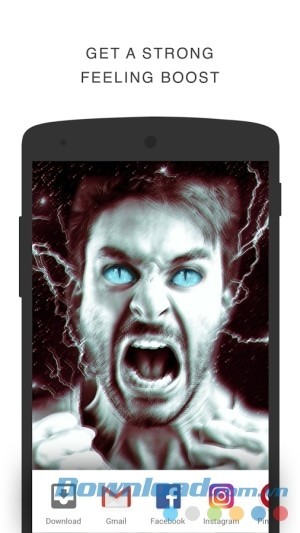 Emolfi cho Android hình ảnh hóa cảm xúc khuôn mặt