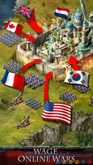 Trận đánh MMO toàn cầu