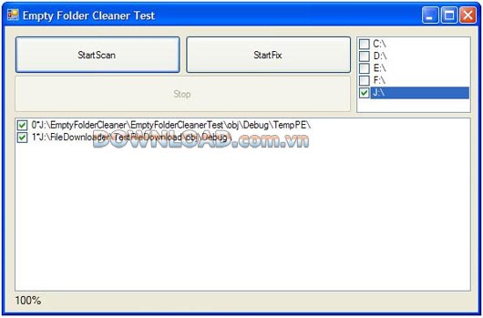 Empty Folder Cleaner ActiveX