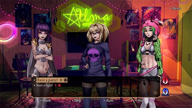 EmyLiveShow: Dangers and Mysteries Tale đưa bạn vào trò chơi kỳ ảo cùng 4 cô nàng VTuber nóng bỏng