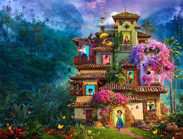 Phim Vùng Đất Thần Kỳ nổi bật với hình ảnh màu sắc rực rỡ và lấp lánh