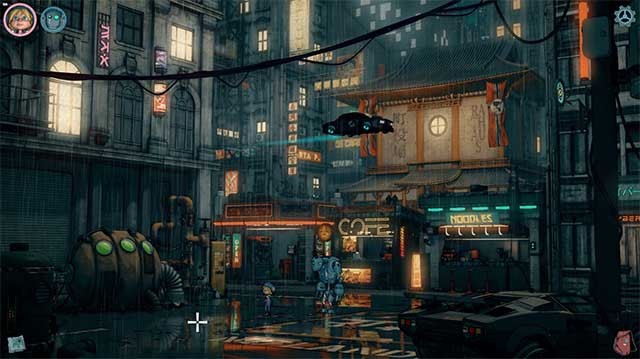 Khám phá thế giới Cyberpunk đen tối với 2 nhân vật có thể chơi được