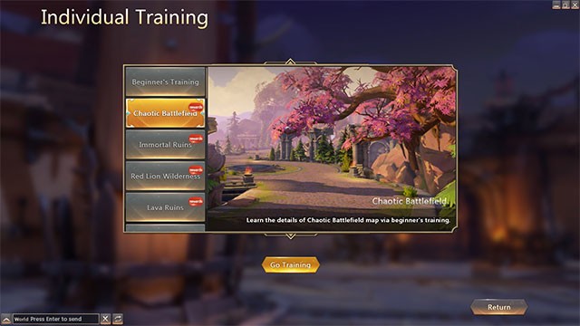 Tùy ý lựa chọn bối cảnh, đội hình và chiến thuật trong từng trận