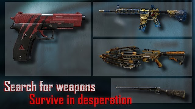 Tìm kiếm vũ khí mạnh mẽ mình muốn và cố gắng sống sót