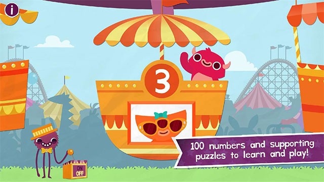 Ứng dụng học đếm tiếng Anh qua trò chơi - Endless Numbers