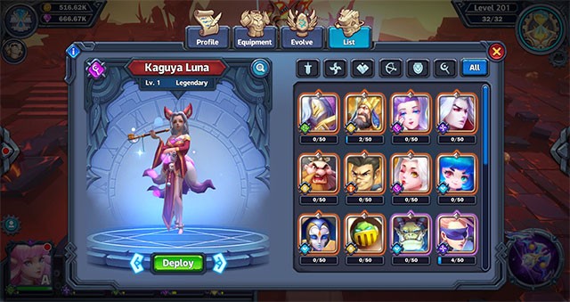 Nhập vai những anh hùng huyền thoại với kỹ năng độc đáo