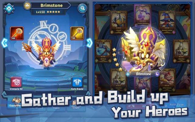 Tập hợp và xây dựng đội anh hùng của bạn