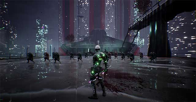 Enenra là một trò chơi phiêu lưu hành động lấy bối cảnh Nhật Bản trong tương lai