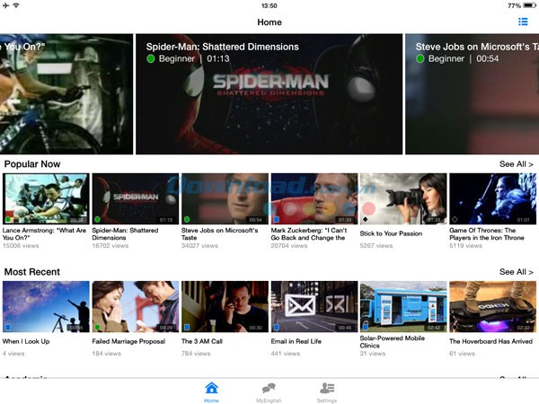 English Central cho iOS