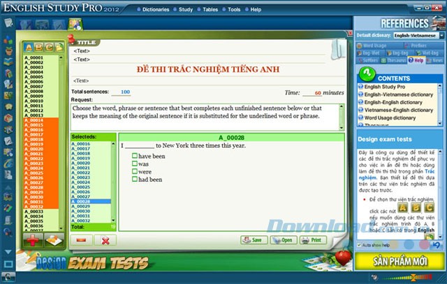 Công cụ tạo đề thi trắc nghiệm