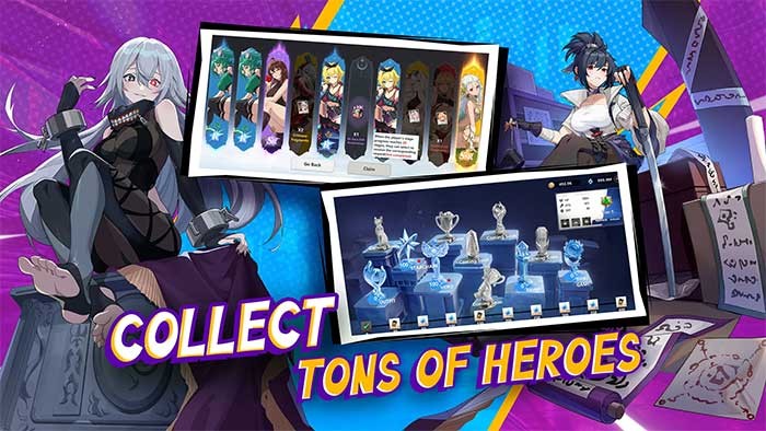 Thu thập các chiến binh Waifu để thên vào đội quân của mình