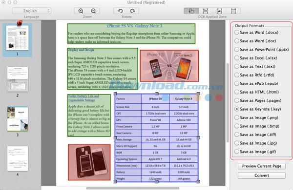 nolsoft PDF Converter with OCR cho Mac