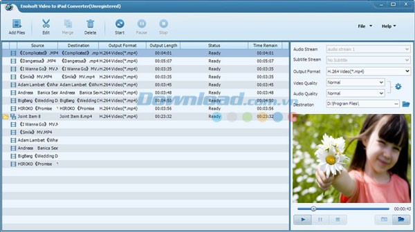 Enolsoft Video to iPad converter