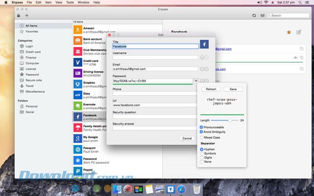 Công cụ tạo mật khẩu mạnh mẽ