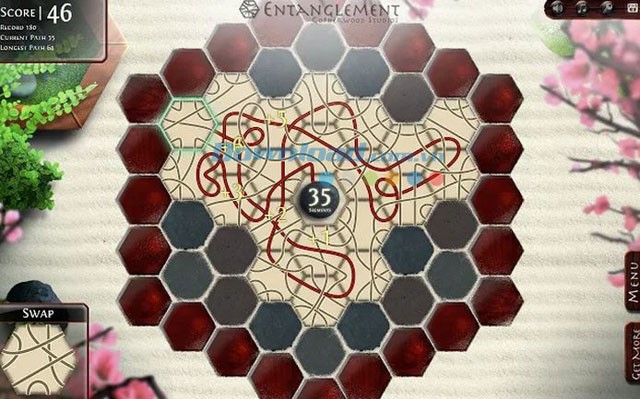 Giao diện game Entanglement