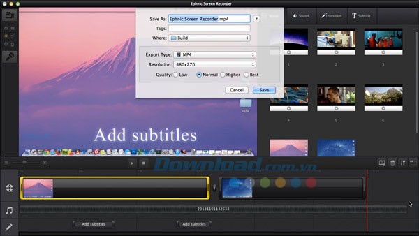Ephnic Screen Recorder for Mac