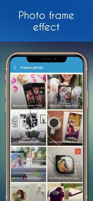 Nhiều hiệu ứng khung ảnh đẹo