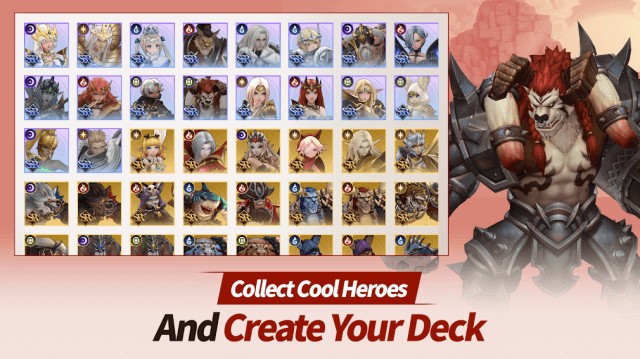 Thu thập các anh hùng và tạo đội quân của bạn