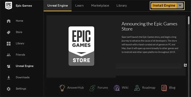 Cài đặt Epic Games Store Client để chơi game PC hot trên máy tính