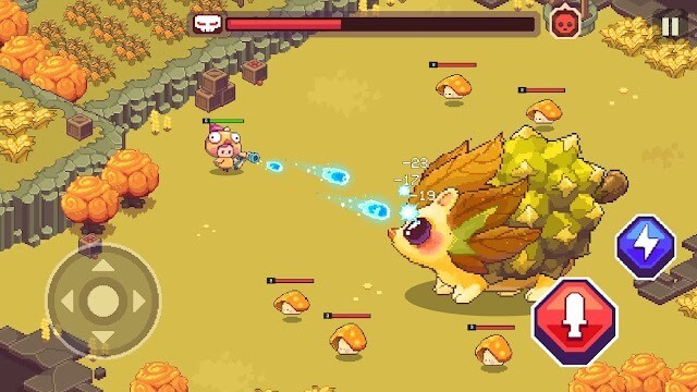 Chiến đấu với các sinh vật độc ác để bảo vệ khu vườn của bạn trong game Epic Garden: Action RPG Games