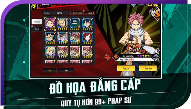 Đồ họa đẳng cấp - Quy tụ hơn 100 pháp sư