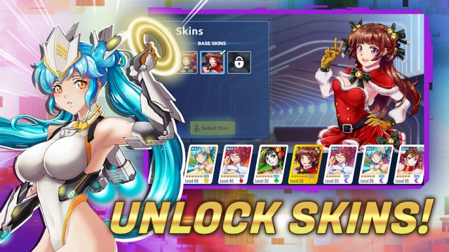 Mở khóa các skin độc đáo