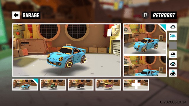 Tùy chỉnh chiếc xe bay của bạn trở nên mạnh mẽ hơn trong game Epicars