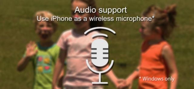 Sử dụng iPhone như một micro không dây của máy tính nhờ EpocCam