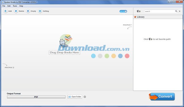 Epubor Kindle to PDF Converter