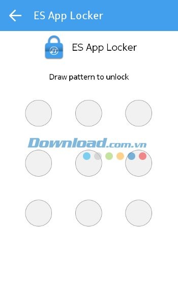 ES App Locker bảo mật ứng dụng bằng mã khóa