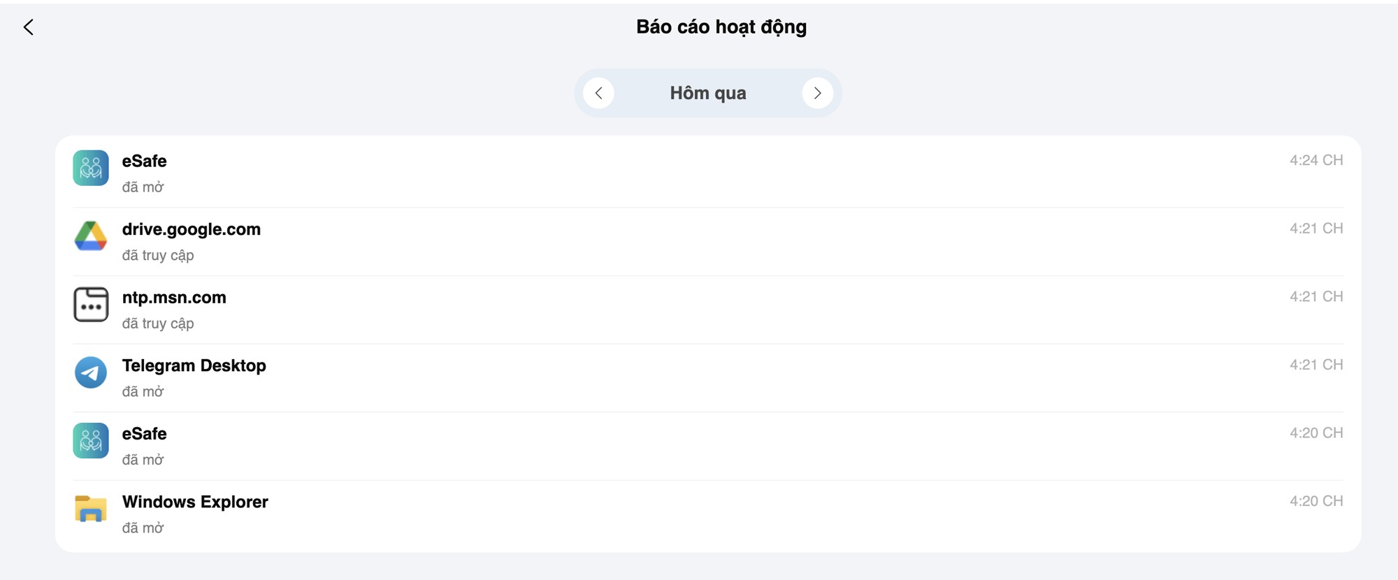 Theo dõi từ xa các hoạt động của điện thoại như: YouTube, TikTok