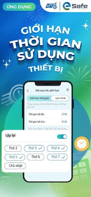 iểm soát thời gian sử dụng thiết bị