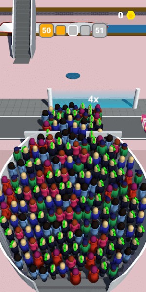 Escalators là game vận chuyển người đi thang máy vui nhộn