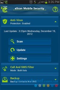 eScan Mobile Security for Android