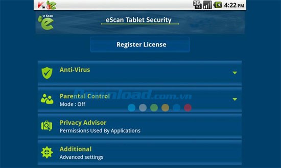 eScan Tablet Security for Android