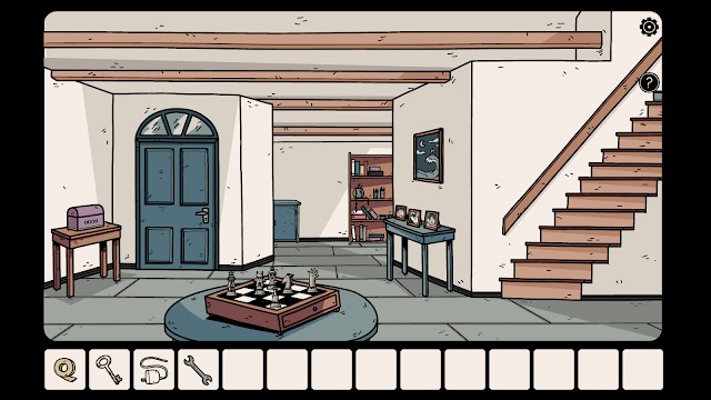 Thu thập các đồ vật ẩn trong phòng để giải câu đố trong game Escape from the Shadows