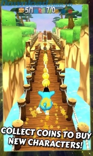 Thu thập coin để mở khóa thêm nhân vật mới