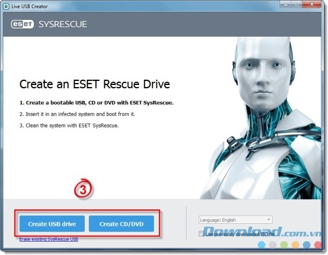 Tạo ổ đĩa ảo lưu phần mềm diệt virus lên máy tính nhanh chóng