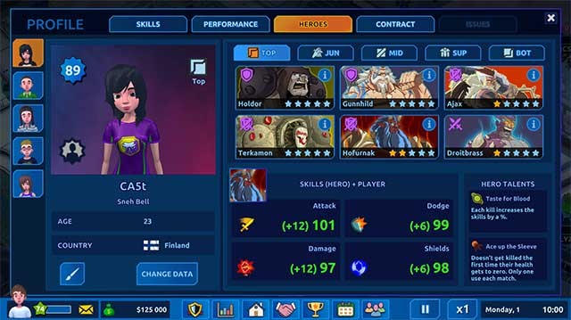 Ký hợp đồng với những ngôi sao triển vọng