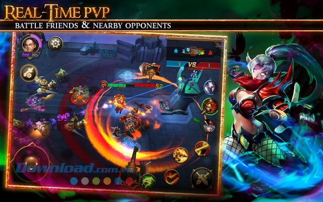 Đấu trường PvP trong game Eternal Arena