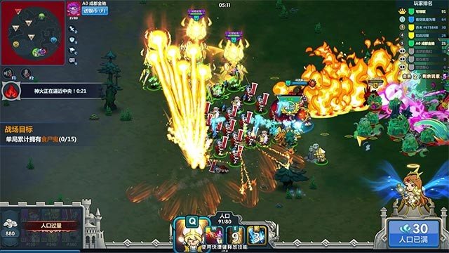 Gameplay của Eternal Battlefield nhấn mạnh vào tinh thần đồng đội trên chiến trường